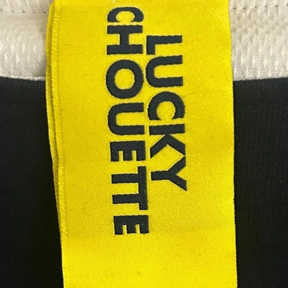 Lucky Chouette women’s size L designer tunic with owls both arms- Mint &  rare - Picture 4 of 11